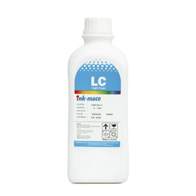 Чернила Ink-Mate EIM-801LC Light Cyan 1 литр водорастворимые для Epson L800, L805, L1800, L850, L810, L8050, L18050, L8058, L18058 T6735